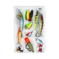 Fladen Target Gädda Box M. Beten Och Tillbehör