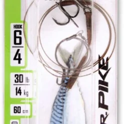 Quantum Mr. Pike Bottom Rig Leader Camo -Vis Drang Verkoopwinkel 22 4274001r 3