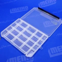 Meiho Tackle Box Adjustable Compartments 255x190xmm - Clear -Vis Drang Verkoopwinkel 61 VS 3020NS 3