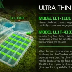 Lurelock Large Thin Box TakLogic - 4 Compartments -Vis Drang Verkoopwinkel BOB 00 1007 3