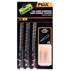 Fox Edges Camo Submerge Leaders Kwik Change 40lb