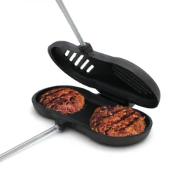 Coghlans Cast Iron Double Broiler -Vis Drang Verkoopwinkel CG2046 3