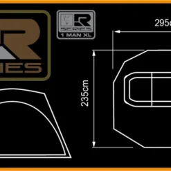 Fox R-Series 1 Man XL Camo -Vis Drang Verkoopwinkel CUM242 14