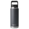 Yeti Rambler 26 Oz Straw Bottle - Charcoal