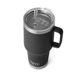 Yeti Rambler 35 Oz Straw Mug - Black -Vis Drang Verkoopwinkel SKU 0327 BLK 3