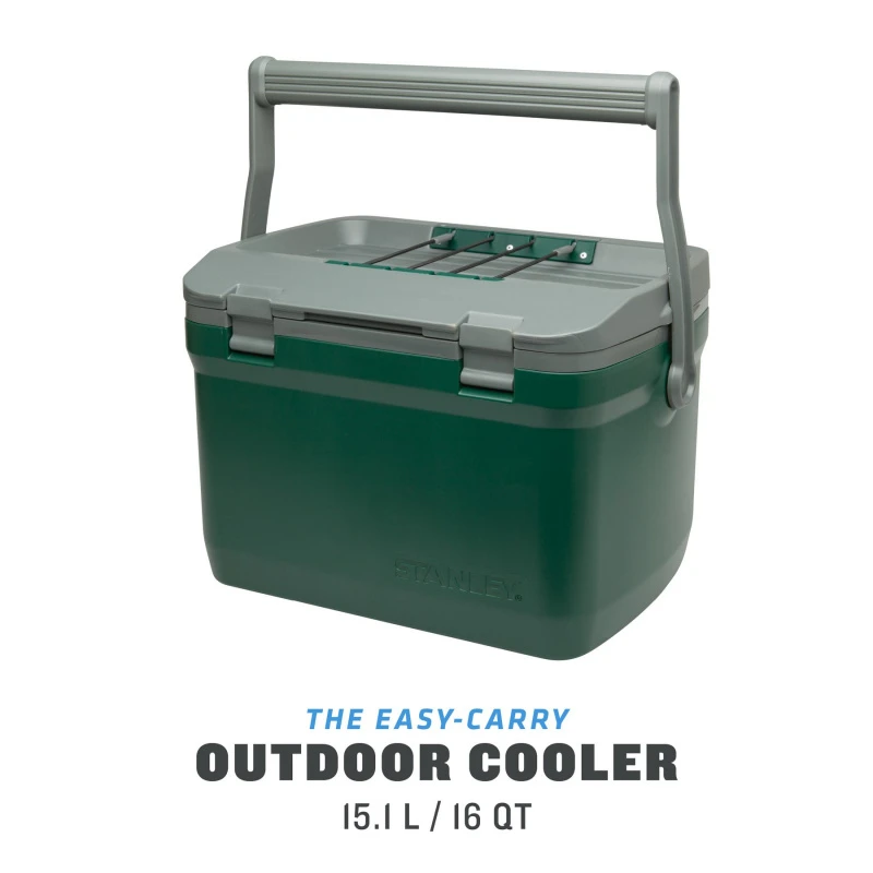 Stanley The Easy Carry Outdoor Cooler 15.1L - Green 2 Stanley The Easy Carry Outdoor Cooler 15.1L - Green - Afbeelding 2