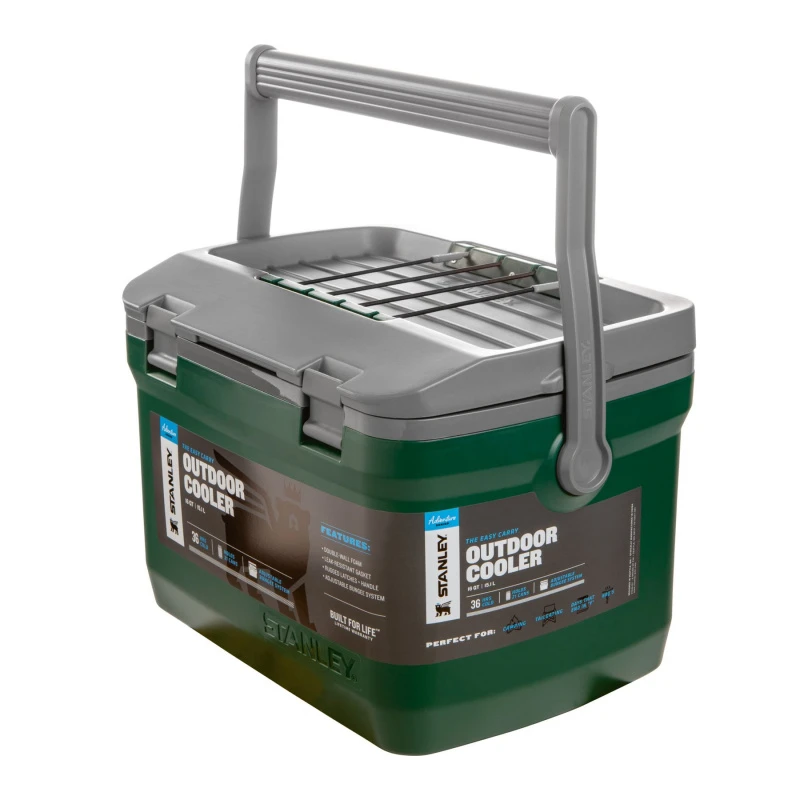 Stanley The Easy Carry Outdoor Cooler 15.1L - Green 4 Stanley The Easy Carry Outdoor Cooler 15.1L - Green - Afbeelding 4