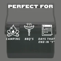 Stanley The Easy Carry Outdoor Cooler 15.1L - Green 14 Stanley The Easy Carry Outdoor Cooler 15.1L - Green -Vis Drang Verkoopwinkel ST1001623068 7