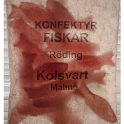 Röda Fiskar Godis